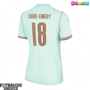 Francie Warren Zaire-Emery #18 Dámské Venkovní Dres MS 2026 Krátký Rukáv